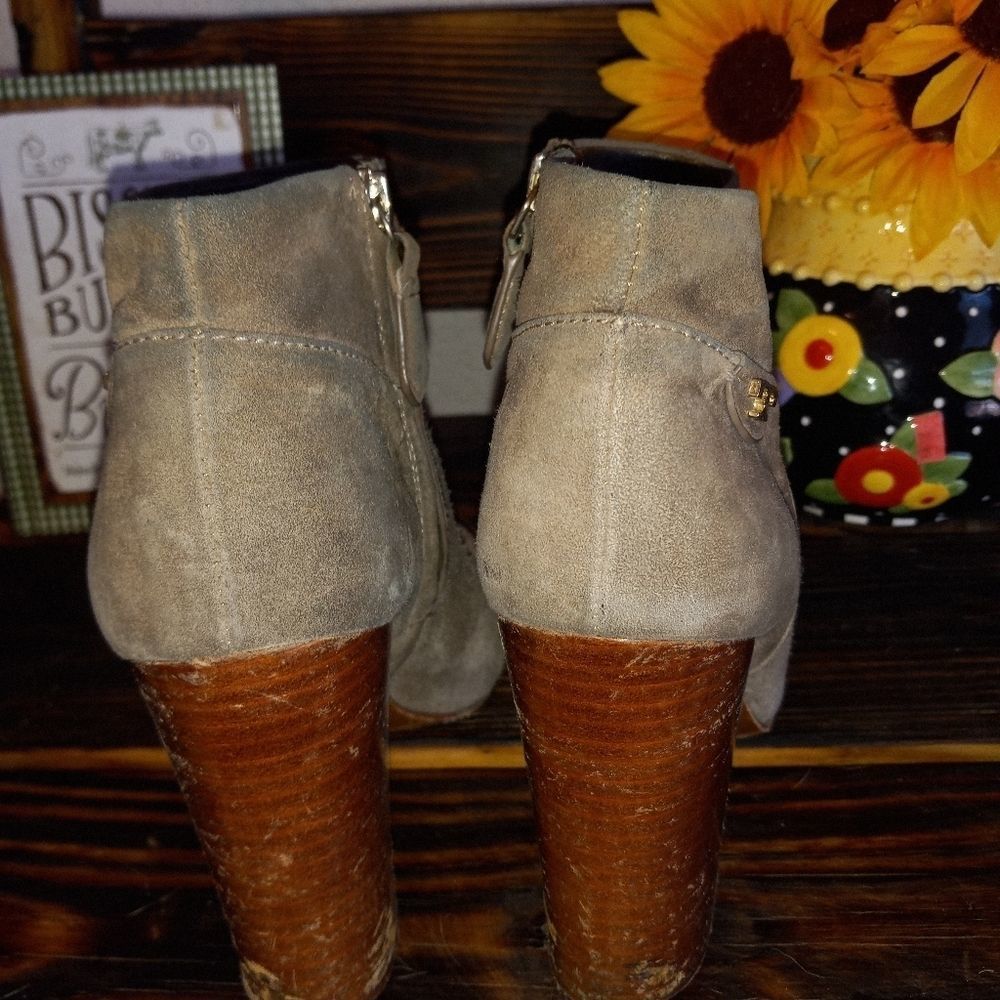 Tory Burch Fulton Bootie/Ankle Boots Suede - Picture 3 of 11